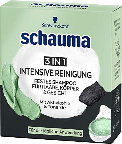 Schauma In Festes Shampoo Aktivkohle Tonerde G Ab