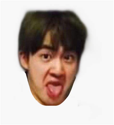 Jin Funny Face Png