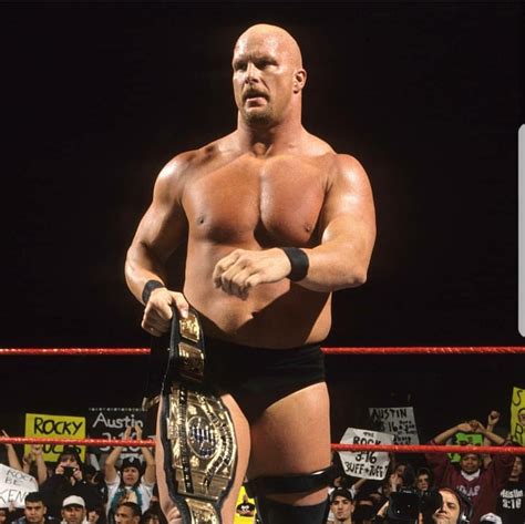 Wwf Intercontinental Champion Stone Cold Steve Austin Champion Wwe