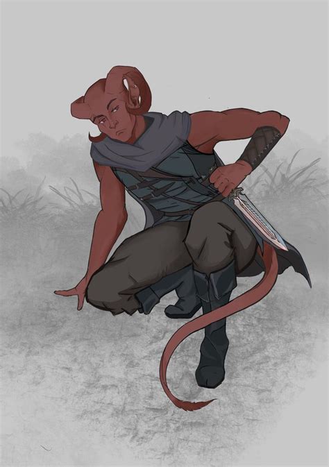 Tiefling Rogue Toby On Artstation At