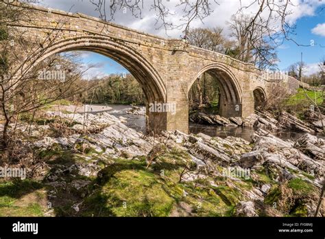 The Devil S Bridge On The River Lune Kirkby Lonsdale Cumbria North