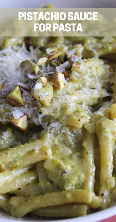 Creamy Pistachio Sauce for Pasta