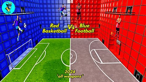 Red Vs Blue Basketball And Football 2676 4228 1549 By Evilgoat Fortnite Creative Map Code