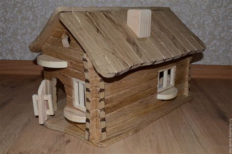 Домик деревянный своими руками поделка - фото и картинки: 77 штук