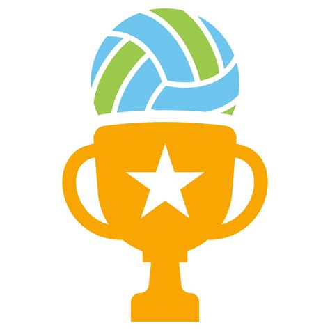 Icono De Trofeo De Voleibol 13473421 PNG