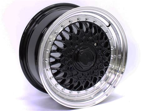 Hau Silver Machine Lip Bss Style Alloy Wheels