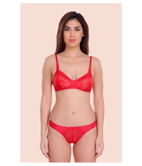 Buy Fashion Comfortz Cotton Bra And Panty Set Online At Best Prices In