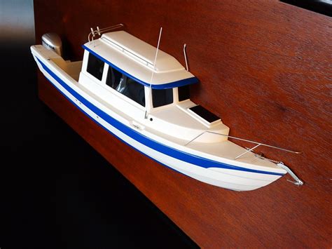 C Dory Cruiser 22 Custom Half Model Seacraftclassics