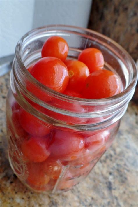 Easy Rosemary And Garlic Pickled Cherry Tomatoes Recipe Pickled