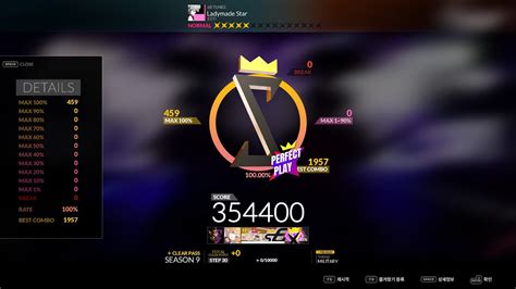 DJMAX RESPECT V Ladymade Star ESTi 6B NM PERFECT PLAY 100 00 YouTube