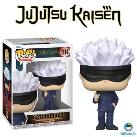 Funko Jujutsu Kaisen Pop Animation Satoru Gojo Unmasked Vinyl Figure