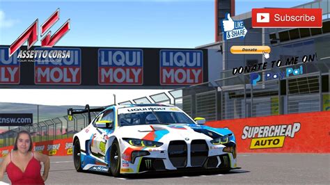 Assetto Corsa BMW M4 GT3 WRT Racing Team 46 VR46 12h Bathurst 2023