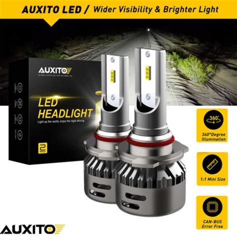 X Auxito Hb Led Headlight Low Beam K Lm Bulbs Conversion