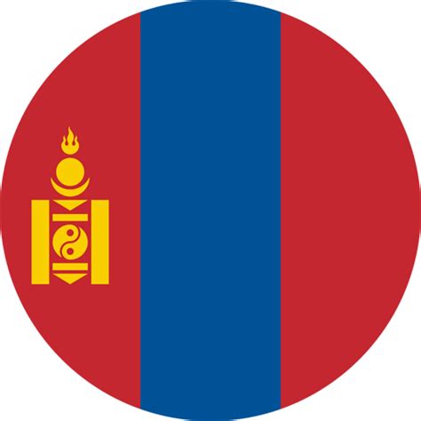 Mongolia flag emoji - Country flags