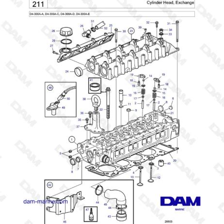 Volvo Penta D A A D A C D A D D A E Cylinder