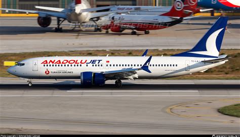 Tc Laj Anadolu Jet Boeing Max Photo By Mehmed Bekir Cakmak Id