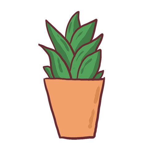 Icono De Planta En Maceta Png