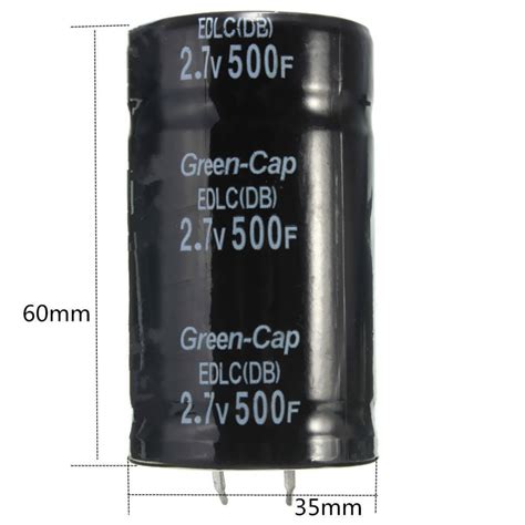 V F Capacitor Farad Electrolytic Capacitor Mm V F Four