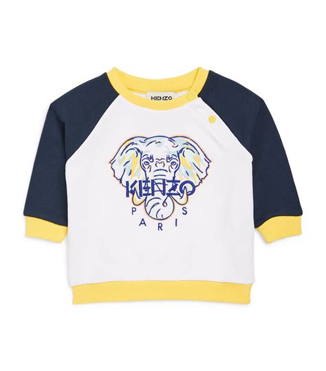 Kenzo Kids Elephant Logo Sweatshirt 6 36 Months Harrods Au
