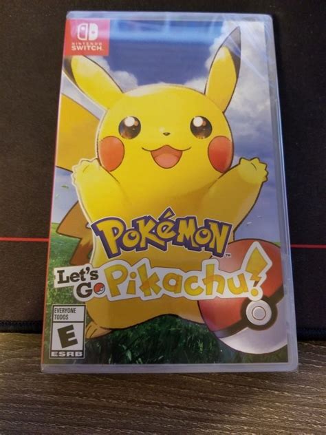 Pokemon Lets Go Pikachu Nintendo Switch Brand New Free Usps Shipping