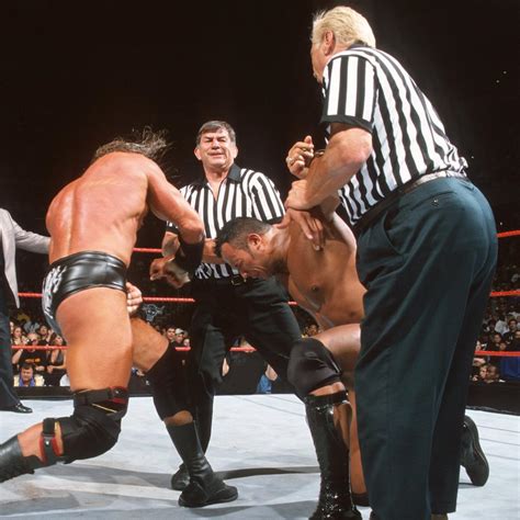 The Rock Vs Triple H Backlash 2000