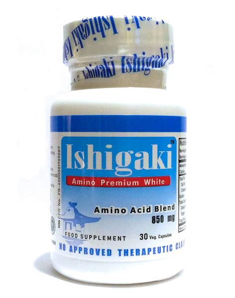 Ishigaki Amino Premium White Glutathione Capsules Skin Whitening