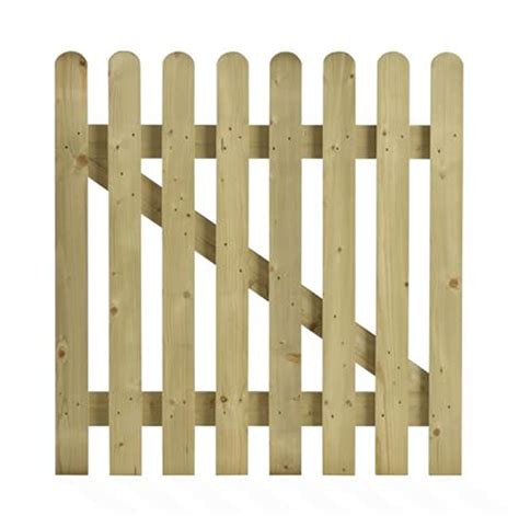 Buy 90cm x 90cm Picket Garden Gate Picket Fence Panels Garden Gates ...