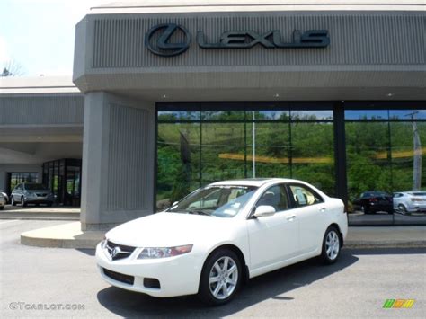 2004 Premium White Pearl Acura TSX Sedan 50231287 Photo 8 GTCarLot