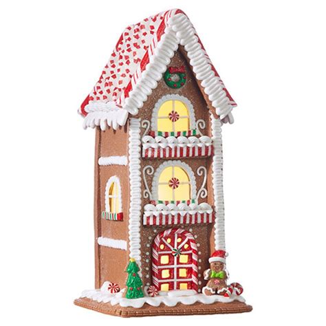 The Holiday Aisle® Gingerbread Lighted Townhouse And Reviews Wayfair