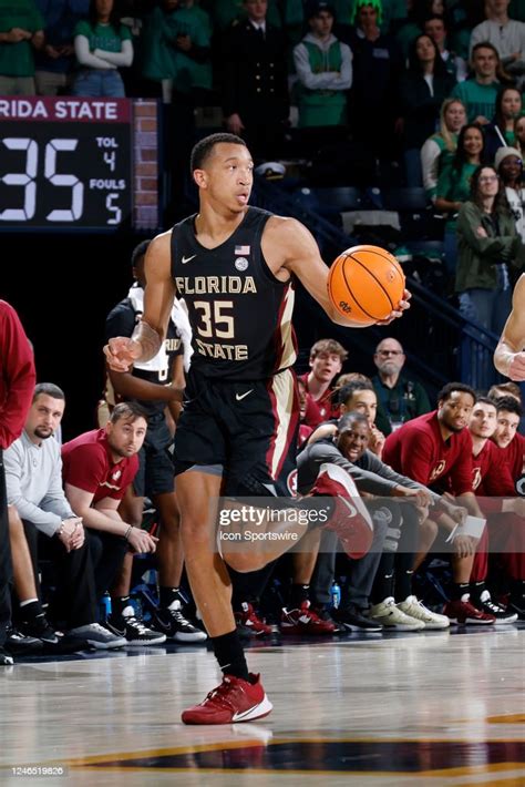 Florida State Seminoles Guard Matthew Cleveland Brings The Ball Up