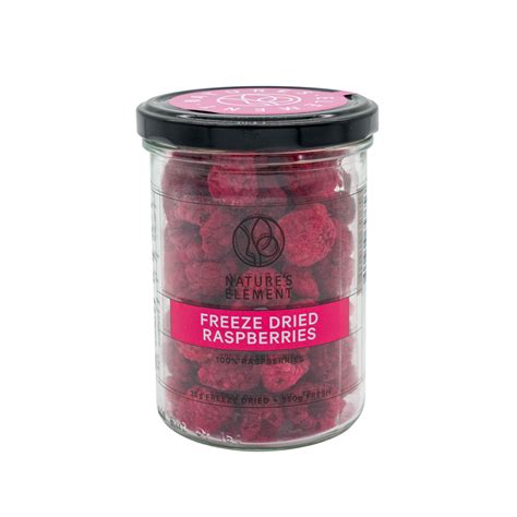 Freeze Dried Raspberries 35g – Natures Element