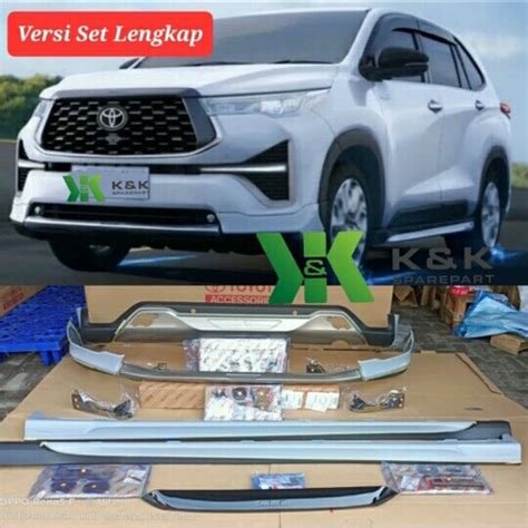 Jual Paket Bodykit Original Body Kit Innova Zenix Hybrid With Body