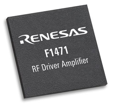 F Renesas Amplifier Rfmw