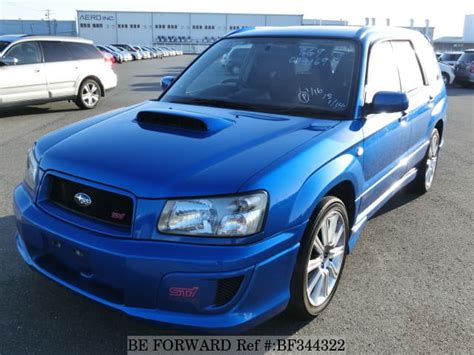 Used 2004 SUBARU FORESTER STI VERSION TURBO TA SG9 For Sale BF344322