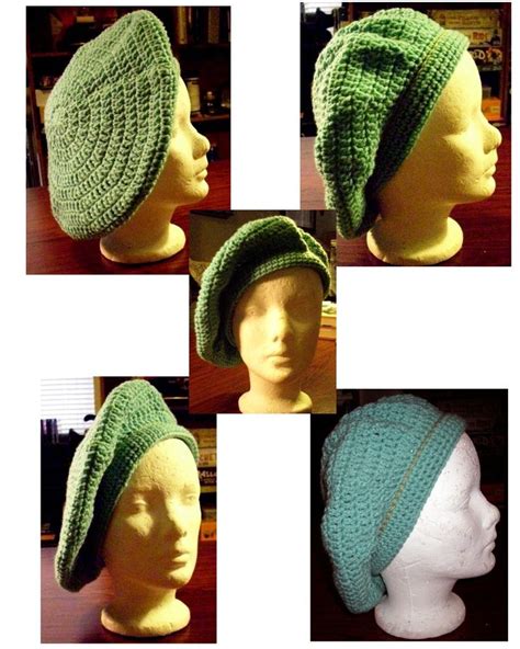 Beret Or Tam Crochet A Trunk Full O Fun Crochet Beret Pattern