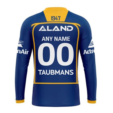 NRL Parramatta Eels Custom Name Number 2023 Home Jersey Sweatshirt