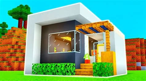 Minecraft Cara Membuat Rumah Modern Kecil Di Minecraft Simple