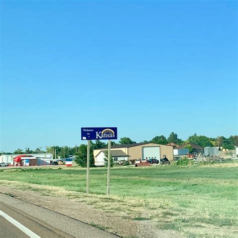 Photos at Kansas-Oklahoma Border - Border Crossing