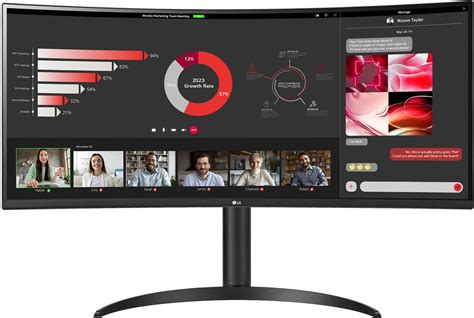 Amazon Lg Wn C B Inch Inch Curved Ultrawide Qhd Hdr Monitor