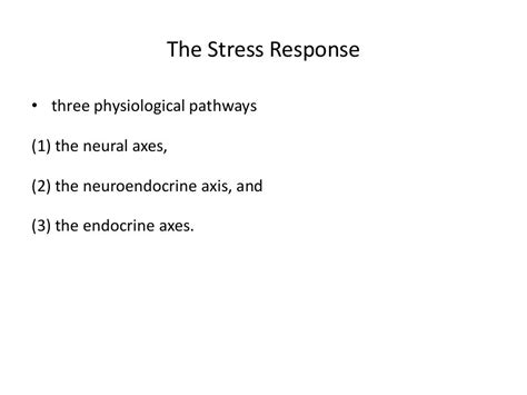 Neurobiology Of Stress