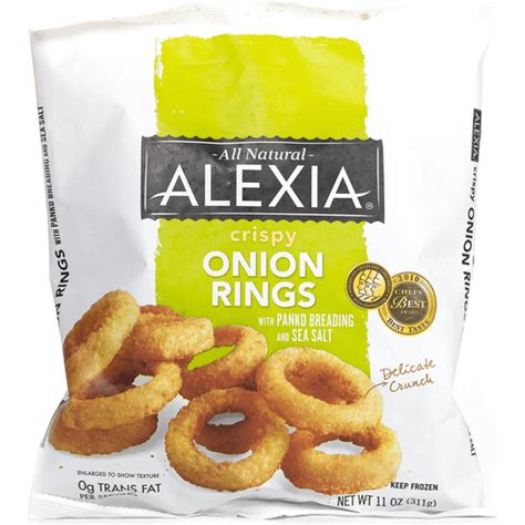 Alexia Crispy Onion Rings With Panko Breading And Sea Salt Shop