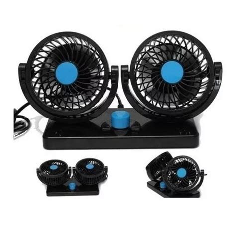 Ventilador Automotivo 12V Carro Caminhão Van Ar Condicionado Portátil 2