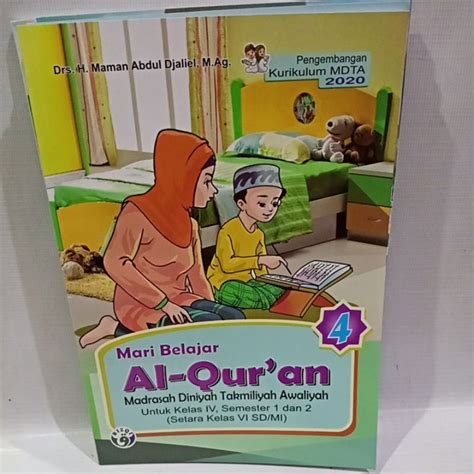 Jual Buku Mari Belajar Alquran Madrasah Diniyah Takmiliyah Awaliyah