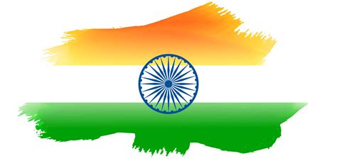 indian flag made with watercolor - Download Free Vector Art, Stock ...