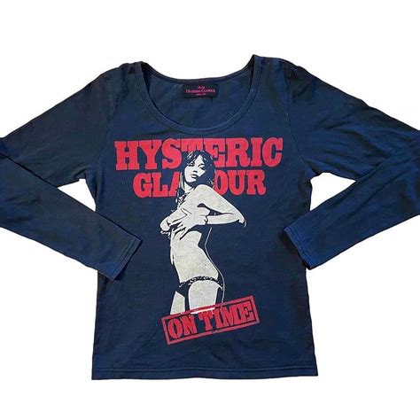 Hysteric Glamour Women S Black And Red Shirt Depop