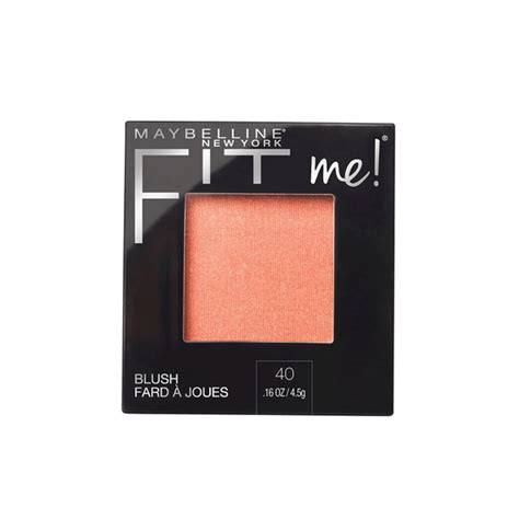 Maybelline Fit Me Blush 40 Peach Springs Stores Pvt Ltd