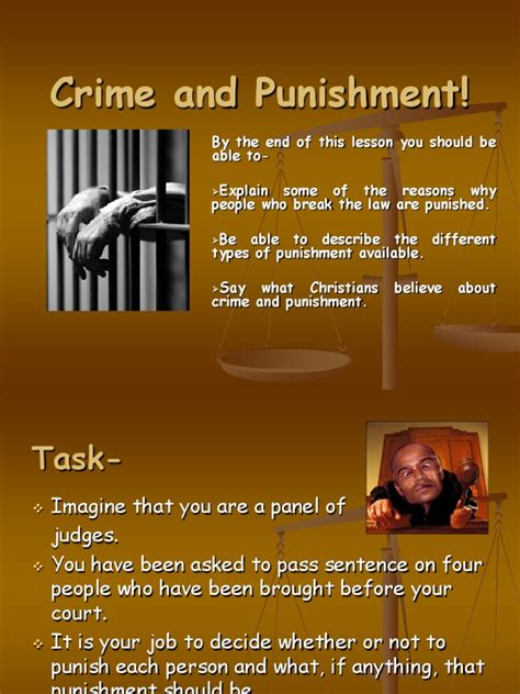 Crime and Punishment! | Punishments | Crimes