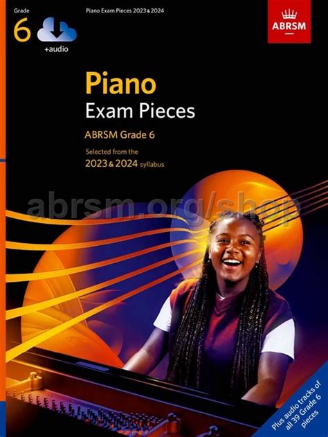 Piano Exam Pieces 2023 & 2024, ABRSM Grade 6, with audio - ABRSM