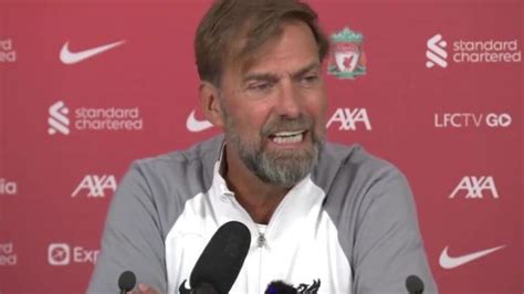 Liverpool Boss Jurgen Klopp Confronted Start Tottenham Midfielder