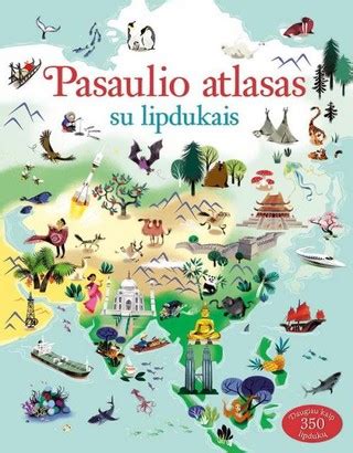 Pasaulio Atlasas Su Lipdukais Knygos Lt